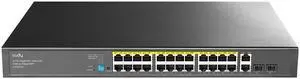 24 Gigabit Ethernet Unmanaged PoE+ Switch, 300W, 24 Gigabit PoE+, 2 Gigabit SFP and 2 Uplink Ports, VLAN Mode, 19-inch Rackmount, 802.3af/at, GS1026PS2 24 Gigabit Ethernet Unmanaged PoE+ Switch, 300W, 24 Gigabit PoE+, 2 Gigabit SFP and 2 Uplink Ports, VLAN Mode, 19-inch Rackmount, 802.3af/at, GS1026PS2