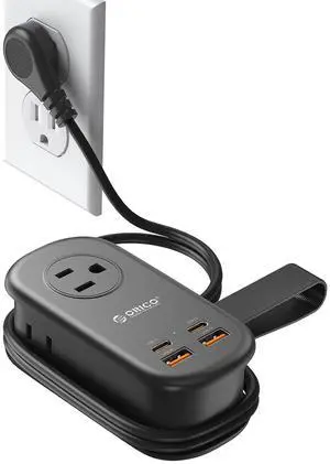 65W GaN Travel Power Strip with 7-in-1 Charging Ports (3 AC Outlets/2 USB-A/2 USB-C), Flat Plug and 4FT Extension Cord, Fast Charger for MacBook Pro/Air, iPad Pro, iPhone 17/16/15 -AP3 65W GaN Travel Power Strip with 7-in-1 Charging Ports (3 AC Outlets/2 USB-A/2 USB-C), Flat Plug and 4FT Extension Cord, Fast Charger for MacBook Pro/Air, iPad Pro, iPhone 17/16/15 -AP3