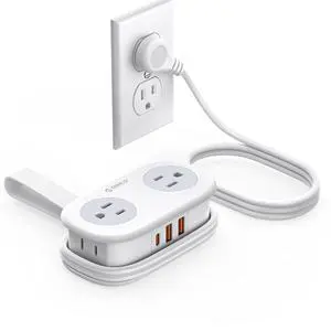20W USB-C PD Travel Power Strip, 4 AC Outlets 3 USB Ports (Fast Charging), 4FT Flat Plug Extension Cord, Cruise Approved, Compact for Business Travel/Dorm -AP3 20W USB-C PD Travel Power Strip, 4 AC Outlets 3 USB Ports (Fast Charging), 4FT Flat Plug Extension Cord, Cruise Approved, Compact for Business Travel/Dorm -AP3