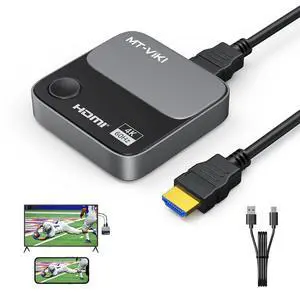 4K Wireless HDMI Display Dongle Adapter, Wireless Transmitter, 4K@60Hz Input & Output, Streaming Media Video to Monitor from Mac iOS Android Windows, Support Airplay DLNA Miracast 4K Wireless HDMI Display Dongle Adapter, Wireless Transmitter, 4K@60Hz Input & Output, Streaming Media Video to Monitor from Mac iOS Android Windows, Support Airplay DLNA Miracast