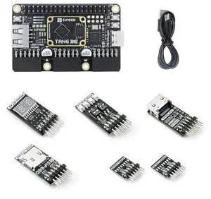 Sipeed Tang Primer 25K Dock FPGA Development Board MCU, RISCV, Modularisation, Gowin GW5A, PMOD SDRAM, 23K LUT4, MIPI 2.5Gbps (25K Pmod Paket) Sipeed Tang Primer 25K Dock FPGA Development Board MCU, RISCV, Modularisation, Gowin GW5A, PMOD SDRAM, 23K LUT4, MIPI 2.5Gbps (25K Pmod Paket)