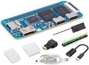 Banana Pi BPI-M4 Zero Single Board Computer, 4G RAM 32G eMMC, 1.5GHz Allwinner H618 Quad-Core CPU, Support 4K Display Run Ubuntu, Pi Zero 2W Alternative (Standard) Banana Pi BPI-M4 Zero Single Board Computer, 4G RAM 32G eMMC, 1.5GHz Allwinner H618 Quad-Core CPU, Support 4K Display Run Ubuntu, Pi Zero 2W Alternative (Standard)