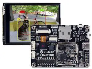 CanMV AI Development Kit, K210 RISC-V chip,Come with Camera/LCD/MIC, Rich Open Source Tuturials for Machine Vision, Audio Recognition CanMV AI Development Kit, K210 RISC-V chip,Come with Camera/LCD/MIC, Rich Open Source Tuturials for Machine Vision, Audio Recognition