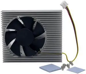 Barebone Cooling Radiator and Fan Set Designed for BPI-R3 Single Board Computer(Integrated Heatsink and Fan Design) Barebone Cooling Radiator and Fan Set Designed for BPI-R3 Single Board Computer(Integrated Heatsink and Fan Design)