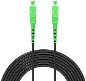 15M SC/APC to SC/APC Outdoor Armored Simplex 9/125 SM Fiber Optic Cable Jumper Optical Patch Cord Singlemode 15Meters 49ft SC-SC 15M SC/APC to SC/APC Outdoor Armored Simplex 9/125 SM Fiber Optic Cable Jumper Optical Patch Cord Singlemode 15Meters 49ft SC-SC