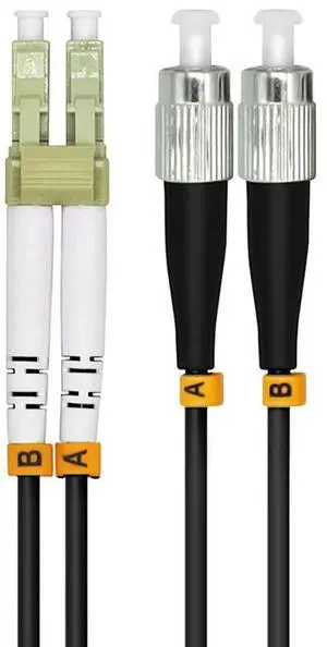 20M LC to FC 10G OM3 Outdoor Armored Duplex 50/125 Fiber Optic Cable Jumper Optical Patch Cord Multimode 20Meters 65FT LC-FC 20M LC to FC 10G OM3 Outdoor Armored Duplex 50/125 Fiber Optic Cable Jumper Optical Patch Cord Multimode 20Meters 65FT LC-FC