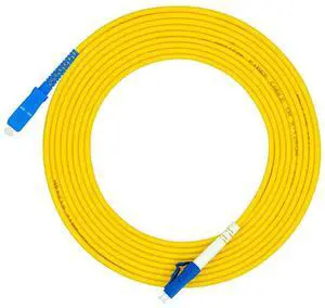 30Meters 100ft LC to SC Fiber Optic Cable Jumper Optical Patch Cord Simplex Single-Mode 9/125 LC-SC 30Meters 100ft LC to SC Fiber Optic Cable Jumper Optical Patch Cord Simplex Single-Mode 9/125 LC-SC