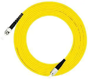 50Meters 160ft FC to ST Fiber Optic Cable Jumper Optical Patch Cord Simplex Single-Mode 9/125 FC-ST 50Meters 160ft FC to ST Fiber Optic Cable Jumper Optical Patch Cord Simplex Single-Mode 9/125 FC-ST