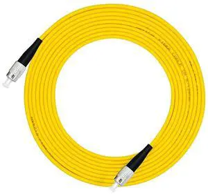 30M Fiber Optic Cable Jumper - 100ft FC to FC, Single-Mode 9/125, Simplex Patch Cord 30M Fiber Optic Cable Jumper - 100ft FC to FC, Single-Mode 9/125, Simplex Patch Cord