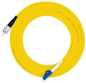 50Meters 160ft LC to FC Fiber Optic Cable Jumper Optical Patch Cord Simplex Single-Mode 9/125 LC-FC 50Meters 160ft LC to FC Fiber Optic Cable Jumper Optical Patch Cord Simplex Single-Mode 9/125 LC-FC