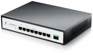 9-Port 2.5G Easy Managed PoE+ Ethernet Switch, IEEE8023af/at PoE 140W, VLAN/QoS/STP/IGMP/LACP Supported, Fanless 2.5Gb Network Switch for AP, VoIP Phone, IP Camera, NVR 9-Port 2.5G Easy Managed PoE+ Ethernet Switch, IEEE8023af/at PoE 140W, VLAN/QoS/STP/IGMP/LACP Supported, Fanless 2.5Gb Network Switch for AP, VoIP Phone, IP Camera, NVR