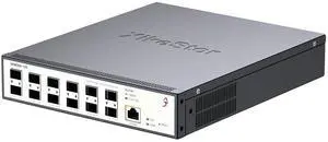 12 Port 10G L3 Managed Switch, 10Gb Network Switch with 12×SFP+ Ports, Supported DHCP/OSPF/BGP/RIP/VLAN/ACL/LACP/IGMP, Metal Housing, Desktop/19 Rack-Mount 12 Port 10G L3 Managed Switch, 10Gb Network Switch with 12×SFP+ Ports, Supported DHCP/OSPF/BGP/RIP/VLAN/ACL/LACP/IGMP, Metal Housing, Desktop/19 Rack-Mount