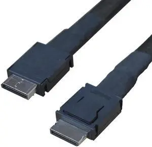 Shielded Oculink Cable PCIe 4.0 SFF-8611 4i Male Extension Cable for Oculink eGPU onexGPU Mini PC SSD, 4.9 feet (150 cm) Shielded Oculink Cable PCIe 4.0 SFF-8611 4i Male Extension Cable for Oculink eGPU onexGPU Mini PC SSD, 4.9 feet (150 cm)