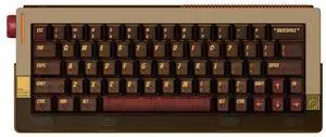 Retro 63 RT HE Magnetic Wired Gaming Keyboard with Mechanical Feel, Metal and PEI with 8K Low Latency and Mode Switching RGB - Hazy Amber Retro 63 RT HE Magnetic Wired Gaming Keyboard with Mechanical Feel, Metal and PEI with 8K Low Latency and Mode Switching RGB - Hazy Amber