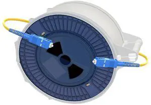 G652D Singlemode Bare Optical Fiber 6KM with SC/UPC to SC/UPC Connector, Low Water Peak Fiber Reel, 1310/1550nm ITU-T OTDR Bare Optic Spool,for Telecom, FTTH and CATV Transmission G652D Singlemode Bare Optical Fiber 6KM with SC/UPC to SC/UPC Connector, Low Water Peak Fiber Reel, 1310/1550nm ITU-T OTDR Bare Optic Spool,for Telecom, FTTH and CATV Transmission