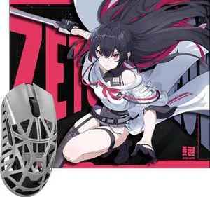WLMOUSE Beast X Pro Magnesium Gaming Mouse(Silver,TTC Switch,Side Slits)+ZETSUMEOW REN Yaiba Mouse Pad(Black) WLMOUSE Beast X Pro Magnesium Gaming Mouse(Silver,TTC Switch,Side Slits)+ZETSUMEOW REN Yaiba Mouse Pad(Black)