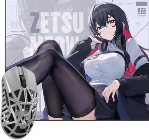 WLMOUSE Beast X Mini Pro Magnesium Gaming Mouse(Silver,OM Switch,Side Slits)+ZETSUMEOW JUE 2.0 Mouse Pad(White) WLMOUSE Beast X Mini Pro Magnesium Gaming Mouse(Silver,OM Switch,Side Slits)+ZETSUMEOW JUE 2.0 Mouse Pad(White)