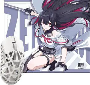 WLMOUSE Beast X Pro Magnesium Gaming Mouse(Milky White,OM Switch,Side Slits)+ZETSUMEOW REN Yaiba Mouse Pad(White) WLMOUSE Beast X Pro Magnesium Gaming Mouse(Milky White,OM Switch,Side Slits)+ZETSUMEOW REN Yaiba Mouse Pad(White)