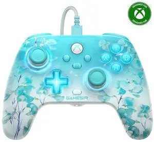 T7 Pro Floral Wired XBOX Controller for XBOX Series X|S, Hall Effect Sticks & Triggers, RGB Lighting, Trigger Stops, 2 Remappable Back Buttons, PC Controller for Windows 10/11(Floral) T7 Pro Floral Wired XBOX Controller for XBOX Series X|S, Hall Effect Sticks & Triggers, RGB Lighting, Trigger Stops, 2 Remappable Back Buttons, PC Controller for Windows 10/11(Floral)