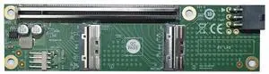Gen5 MCIO 8i to PCIe x16 Adapter, Dual MCIO x8 to PCIe Female Card with 6 Pin GPU Power Port for Flexible Slot Extension Gen5 MCIO 8i to PCIe x16 Adapter, Dual MCIO x8 to PCIe Female Card with 6 Pin GPU Power Port for Flexible Slot Extension