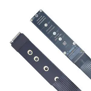 PCIe 4.0 M.2 NVMe SSD Extension Cable NGFF M2 M-Key Adapter Card Extender, 0.98ft(30cm) (Straight Out) PCIe 4.0 M.2 NVMe SSD Extension Cable NGFF M2 M-Key Adapter Card Extender, 0.98ft(30cm) (Straight Out)