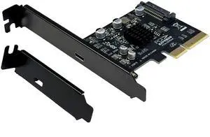 PCIe USB Expansion Card, USB C PCIe Card 20Gbps USB 3.2 Gen 2x2 Type-C PCIe 3.0 x4 Adapter for Desktop PC PCIe USB Expansion Card, USB C PCIe Card 20Gbps USB 3.2 Gen 2x2 Type-C PCIe 3.0 x4 Adapter for Desktop PC