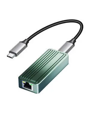 USB C to Ethernet Adapter, USB 3.2 Type-C to RJ45 10Gigabit Ethernet LAN Network Adapter, 10Gbps Wired Network Converter Compatible with MacBook, iPad, Laptop, PS4, PS5 USB C to Ethernet Adapter, USB 3.2 Type-C to RJ45 10Gigabit Ethernet LAN Network Adapter, 10Gbps Wired Network Converter Compatible with MacBook, iPad, Laptop, PS4, PS5