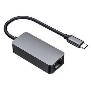 Type-C to RJ45 2.5G Ethernet Adapter, 2500Mbps USB-C Gigabit Wired LAN Network Converter for MacBook, Laptop, iPad, Windows Type-C to RJ45 2.5G Ethernet Adapter, 2500Mbps USB-C Gigabit Wired LAN Network Converter for MacBook, Laptop, iPad, Windows