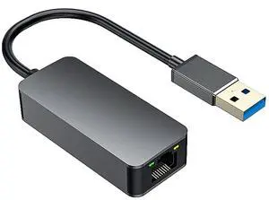 USB-C to 2.5G Ethernet Adapter, Type-C to RJ45 Gigabit Wired LAN Network Converter for MacBook, Laptop, iPad, Windows USB-C to 2.5G Ethernet Adapter, Type-C to RJ45 Gigabit Wired LAN Network Converter for MacBook, Laptop, iPad, Windows
