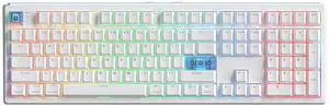 HE108 Wireless Gaming Keyboard, 8K Polling & 10000mAh, SOCD & DKS, Full-Sized Hall Effect Keyboard with Rapid Triggering, Custom Driver, RGB Backlit, PBT Keycap (White) HE108 Wireless Gaming Keyboard, 8K Polling & 10000mAh, SOCD & DKS, Full-Sized Hall Effect Keyboard with Rapid Triggering, Custom Driver, RGB Backlit, PBT Keycap (White)