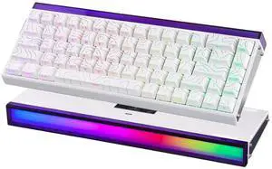 Aula Hero 68 HE Wired Magnetic Gaming Keyboard, 0.01mm Adjustable Actuation, Rapid Hall Effect Switch, 8kHz Polling, 5-Layer Sound Dampening, RGB Box & Backlight (White Topographic) Aula Hero 68 HE Wired Magnetic Gaming Keyboard, 0.01mm Adjustable Actuation, Rapid Hall Effect Switch, 8kHz Polling, 5-Layer Sound Dampening, RGB Box & Backlight (White Topographic)
