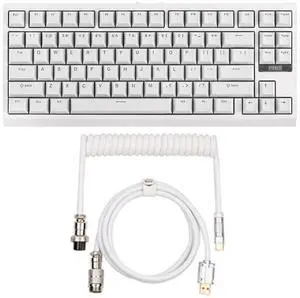 G84 80% RGB Gaming Mechanical Keyboard+Puff Aviator Coiled USB Cable G84 80% RGB Gaming Mechanical Keyboard+Puff Aviator Coiled USB Cable