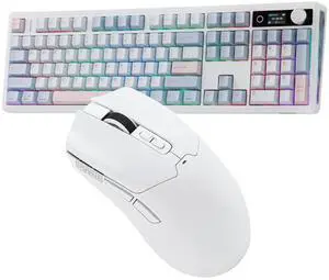 TH108 V2 PRO Full Size Mechanical Keyboard with Screen&Knob+Click Gaming Mouse Wireless 2.4Ghz/BT/Type-C TH108 V2 PRO Full Size Mechanical Keyboard with Screen&Knob+Click Gaming Mouse Wireless 2.4Ghz/BT/Type-C
