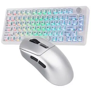 HE75 V2 Hall Effect Gaming Keyboard+NEX Pro Wireless Gaming Mouse with RGB Charging Dock HE75 V2 Hall Effect Gaming Keyboard+NEX Pro Wireless Gaming Mouse with RGB Charging Dock