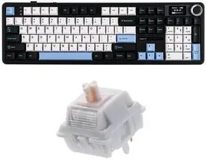 X Aula F108 PRO Wireless Gaming Keyboard with Screen+Cream Marble 47gf Gaming Keyboard Switches X Aula F108 PRO Wireless Gaming Keyboard with Screen+Cream Marble 47gf Gaming Keyboard Switches