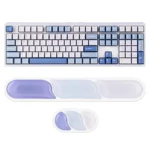 TH108 Full Size Mechanical Keyboard+CloudGel Wrist Rest for Keyboard and Mouse TH108 Full Size Mechanical Keyboard+CloudGel Wrist Rest for Keyboard and Mouse
