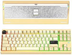 WOBKEY Crush 80 Reboot CNC Aluminum 5-Second Quick-Release Triple-Mode Connectivity Mechanical Keyboard with Superior Acoustics (Pro Yellow) WOBKEY Crush 80 Reboot CNC Aluminum 5-Second Quick-Release Triple-Mode Connectivity Mechanical Keyboard with Superior Acoustics (Pro Yellow)