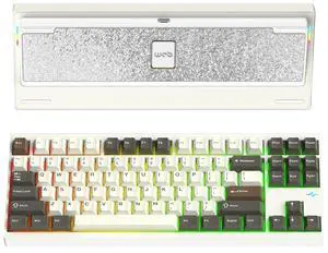 WOBKEY Crush 80 Reboot CNC Aluminum 5-Second Quick-Release Triple-Mode Connectivity Mechanical Keyboard with Superior Acoustics (Pro White) WOBKEY Crush 80 Reboot CNC Aluminum 5-Second Quick-Release Triple-Mode Connectivity Mechanical Keyboard with Superior Acoustics (Pro White)