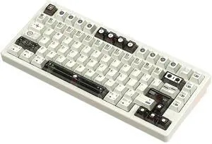 WOBKEY Rainy 75 RT Rapid Trigger CNC Aluminum Wired Gaming Keyboard, Hall Effect Mechanical Keyboard, Adjustable Actuation, 8K Polling Rate, 0.125ms Latency. (Pro White) WOBKEY Rainy 75 RT Rapid Trigger CNC Aluminum Wired Gaming Keyboard, Hall Effect Mechanical Keyboard, Adjustable Actuation, 8K Polling Rate, 0.125ms Latency. (Pro White)