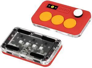 DOIO Sayo OSU Rapid Trigger Hall Effect Keyboard with Joystick and Screen, CNC Aluminum RGB One Handed Macro Pad for Rhythm Games,USB-C Custom Programmable keypad (Red(3 Key)) DOIO Sayo OSU Rapid Trigger Hall Effect Keyboard with Joystick and Screen, CNC Aluminum RGB One Handed Macro Pad for Rhythm Games,USB-C Custom Programmable keypad (Red(3 Key))