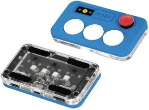 DOIO Sayo OSU Rapid Trigger Hall Effect Keyboard with Joystick and Screen, CNC Aluminum RGB One Handed Macro Pad for Rhythm Games,USB-C Custom Programmable keypad (Blue(3 Key)) DOIO Sayo OSU Rapid Trigger Hall Effect Keyboard with Joystick and Screen, CNC Aluminum RGB One Handed Macro Pad for Rhythm Games,USB-C Custom Programmable keypad (Blue(3 Key))