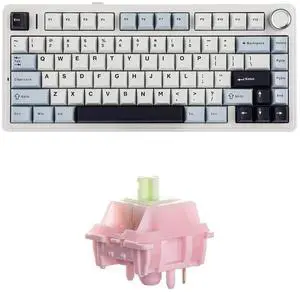 Aula F75 PRO 75% Gaming Keyboard with KiiBOOM x Strawberryjam1986 35 Pieces Strawberry Jello Switche Aula F75 PRO 75% Gaming Keyboard with KiiBOOM x Strawberryjam1986 35 Pieces Strawberry Jello Switche