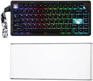 CIDOO QK75 VIA Programmable 75% Compact Keyboard with KiiBoom Premium Acrylic Transparent Keyboard D CIDOO QK75 VIA Programmable 75% Compact Keyboard with KiiBoom Premium Acrylic Transparent Keyboard D