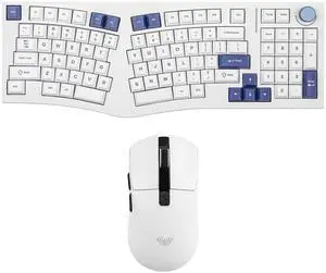 Alice98 Ergonomic 98 Keys Custom Mechanical Keyboard with SC590 PRO Gaming Mouse with Display Screen Alice98 Ergonomic 98 Keys Custom Mechanical Keyboard with SC590 PRO Gaming Mouse with Display Screen