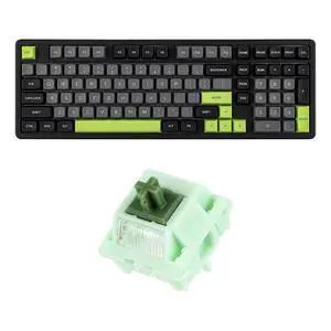 Blade101 Aluminum Gaming Keyboard with 105 Pieces Matcha Latte V2 Linear Switches Blade101 Aluminum Gaming Keyboard with 105 Pieces Matcha Latte V2 Linear Switches