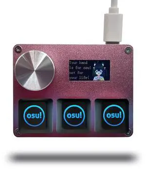 SayoDevice O3C OSU Keyboard Rapid Trigger Hall Switches Magnetic Linear Switches Keyboard with Knob SayoDevice O3C OSU Keyboard Rapid Trigger Hall Switches Magnetic Linear Switches Keyboard with Knob