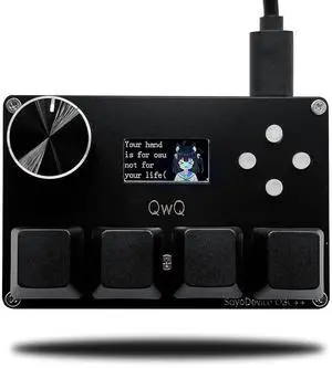 SayoDevice O3C++ OSU Keyboard Rapid Trigger Hall Switches Magnetic Linear Switches Keyboard with Kno SayoDevice O3C++ OSU Keyboard Rapid Trigger Hall Switches Magnetic Linear Switches Keyboard with Kno