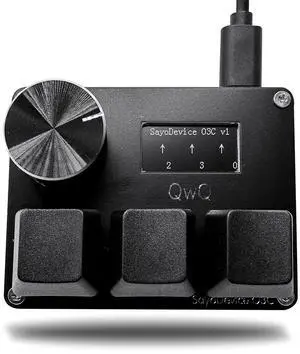 SayoDevice O3C OSU Keyboard Rapid Trigger Hall Switches Magnetic Linear Switches Keyboard with Knob SayoDevice O3C OSU Keyboard Rapid Trigger Hall Switches Magnetic Linear Switches Keyboard with Knob
