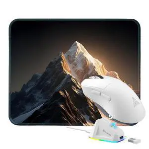 SM822 Wireless Mouse and Mouse Pad Combo (SM822 White) SM822 Wireless Mouse and Mouse Pad Combo (SM822 White)