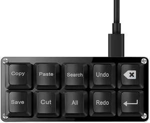 Copy Paste Mini Shortcut Key Office Work Macros Keypad OSU Rhythm Games Keypad Gaming USB Wired Keyb Copy Paste Mini Shortcut Key Office Work Macros Keypad OSU Rhythm Games Keypad Gaming USB Wired Keyb